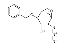 1,6-Anhydro-2-azido-4-O-benzyl-2-deoxy-b-D-glucopyranose结构式