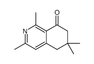 1,3,6,6-tetramethyl-5,7-dihydroisoquinolin-8-one结构式