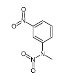 N-methyl-N-(3-nitrophenyl)nitramide结构式