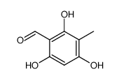 2,4,6-trihydroxy-3-methyl-benzaldehyde结构式