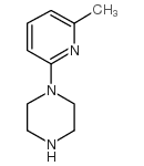1-(6-甲基-2-吡啶)哌嗪结构式