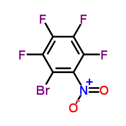 2-溴-3,4,5,6-四氟硝基苯结构式