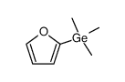 trimethyl(2-furyl)germane结构式
