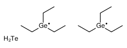 tellurium,triethylgermanium结构式