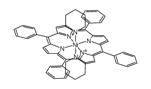 Ni(meso-5,10,15-20-tetraphenylporphyrinate)(piperidine)2结构式