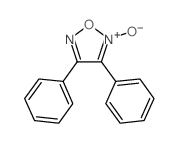 2-oxido-3,4-diphenyl-1-oxa-5-aza-2-azoniacyclopenta-2,4-diene结构式