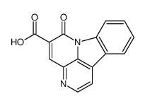 6-oxo-6H-indolo[3,2,1-de][1,5]naphthyridine-5-carboxylic acid结构式