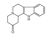 3,4,6,7,12,12b-hexahydro-1H-indolo[2,3-a]quinolizin-2-one结构式