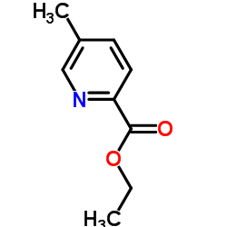 5-甲基-吡啶-2-羧酸乙酯结构式