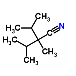 2-异丙基-2,3-二甲基丁腈结构式