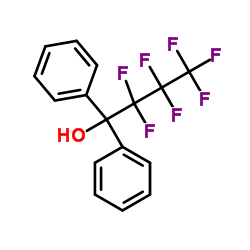 Benzenemethanol,a-(heptafluoropropyl)-a-phenyl- (9CI)结构式