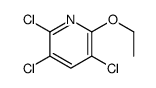 Pyridine, 2,3,5-trichloro-6-ethoxy-结构式