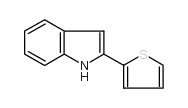 2-噻吩-2-吲哚结构式