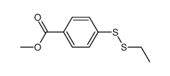 Ethyl-4-carbomethoxyphenyl-disulfid结构式