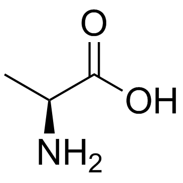 L-丙氨酸结构式