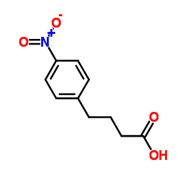 4-(4-硝基苯)丁酸结构式