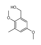 (2,5-dimethoxy-3-methylphenyl)methanol结构式