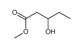 3-Hydroxyvaleric acid methyl ester结构式