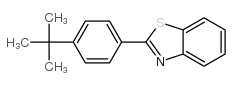 2-(4-tert-Butyl-phenyl)-benzothiazole结构式