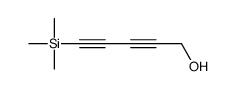 5-trimethylsilylpenta-2,4-diyn-1-ol结构式