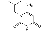 4-氨基-3-异丁基嘧啶-2,6-二酮结构式