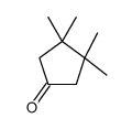 3,3,4,4-tetramethylcyclopentan-1-one结构式