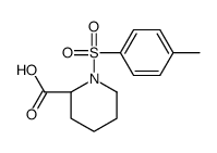 (2S)-1-(4-methylphenyl)sulfonylpiperidine-2-carboxylic acid结构式