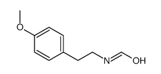 N-[2-(4-methoxyphenyl)ethyl]formamide结构式