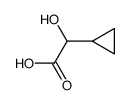 (+/-)-2-hydroxy-2-cyclopropylacetic acid结构式
