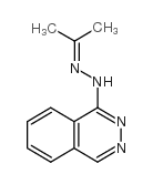 N-(propan-2-ylideneamino)phthalazin-1-amine结构式