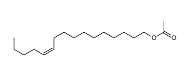 (E)-11-十六碳烯-1-醇乙酸酯结构式