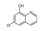 6-CHLORO-8-HYDROXYQUINOLINE结构式