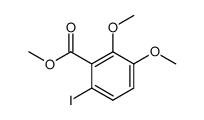 methyl 2,3-dimethoxy-6-iodobenzoate结构式
