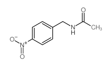 N-((4-NITROPHENYL)METHYL)ACETAMIDE结构式