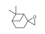 [1R-(1alpha,2alpha,5alpha)]-6,6-dimethylspiro[bicyclo[3.1.1]heptane-2,2'-oxirane]结构式
