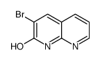 3-溴-1,8-萘啶-2(1H)-酮结构式