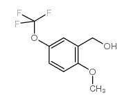 2-甲氧基-5-(三氟甲氧基)苄醇结构式