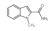 1-甲基-1H-吲哚-2-羧酰胺结构式