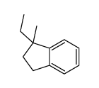 1-Ethyl-1-methylindan结构式