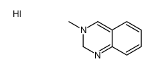 3-methyl-1,2-dihydroquinazolin-3-ium,iodide结构式