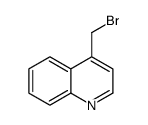 4-溴甲基喹啉结构式