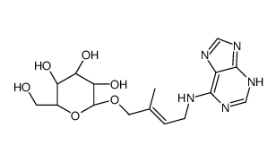 反式玉米素-9-D-葡糖苷结构式