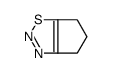 5,6-dihydro-4H-cyclopenta[d]thiadiazole结构式