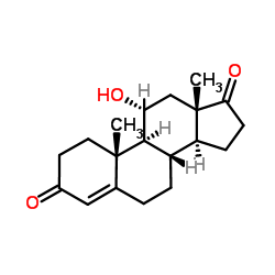 11α-羟基雄烯二酮结构式