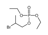 2-bromopropyl diethyl phosphate结构式