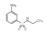 N-乙基-3-氨基苯磺酰胺结构式
