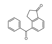 4-benzoyl-2,3-dihydroinden-1-one结构式
