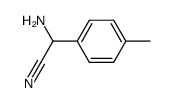 DL-4-methylphenylglycine nitrile结构式