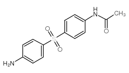 N-乙酰氨苯砜结构式