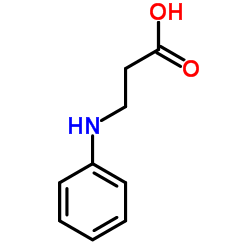 3-苯基氨基丙酸结构式